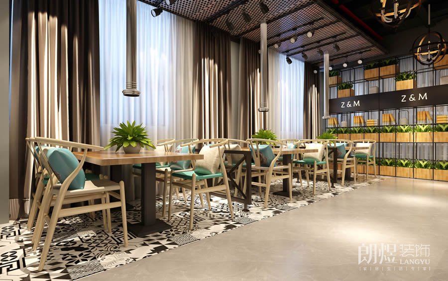 成都燒烤店鋪裝修2