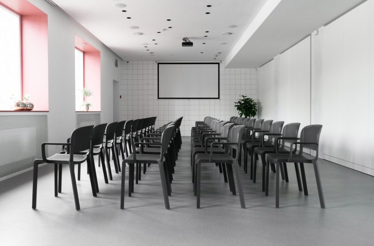 教育機構會議室背景墻效果圖