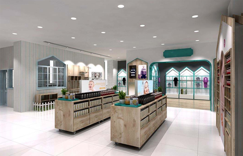母嬰專賣店裝修效果圖