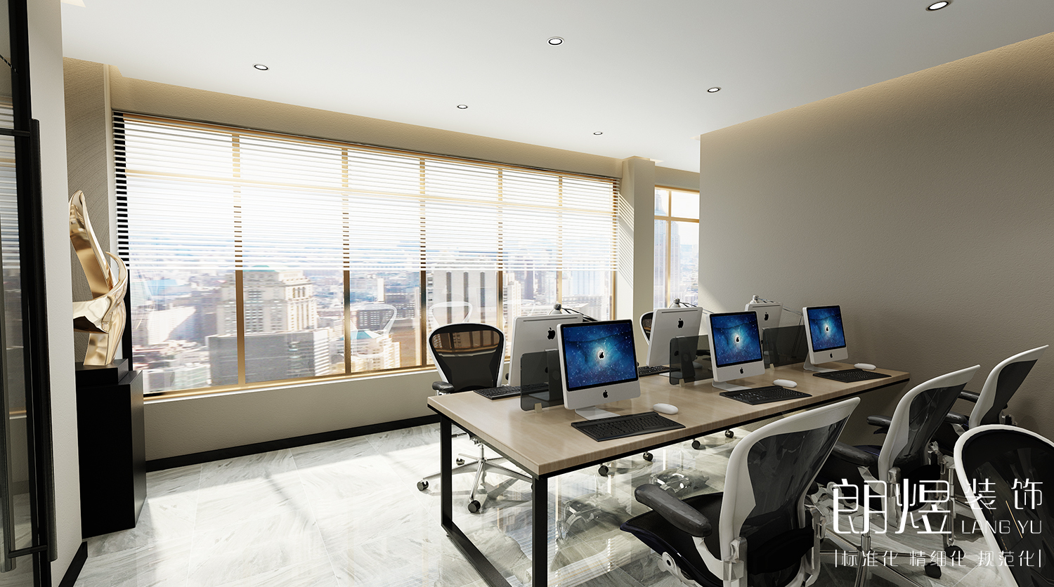 電商公司辦公室裝修設計效果圖