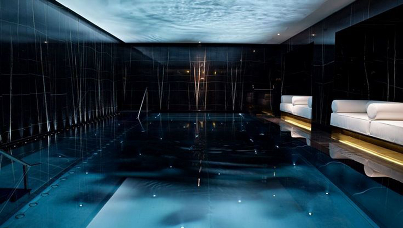 水療養(yǎng)生館裝修設(shè)計(jì)效果圖