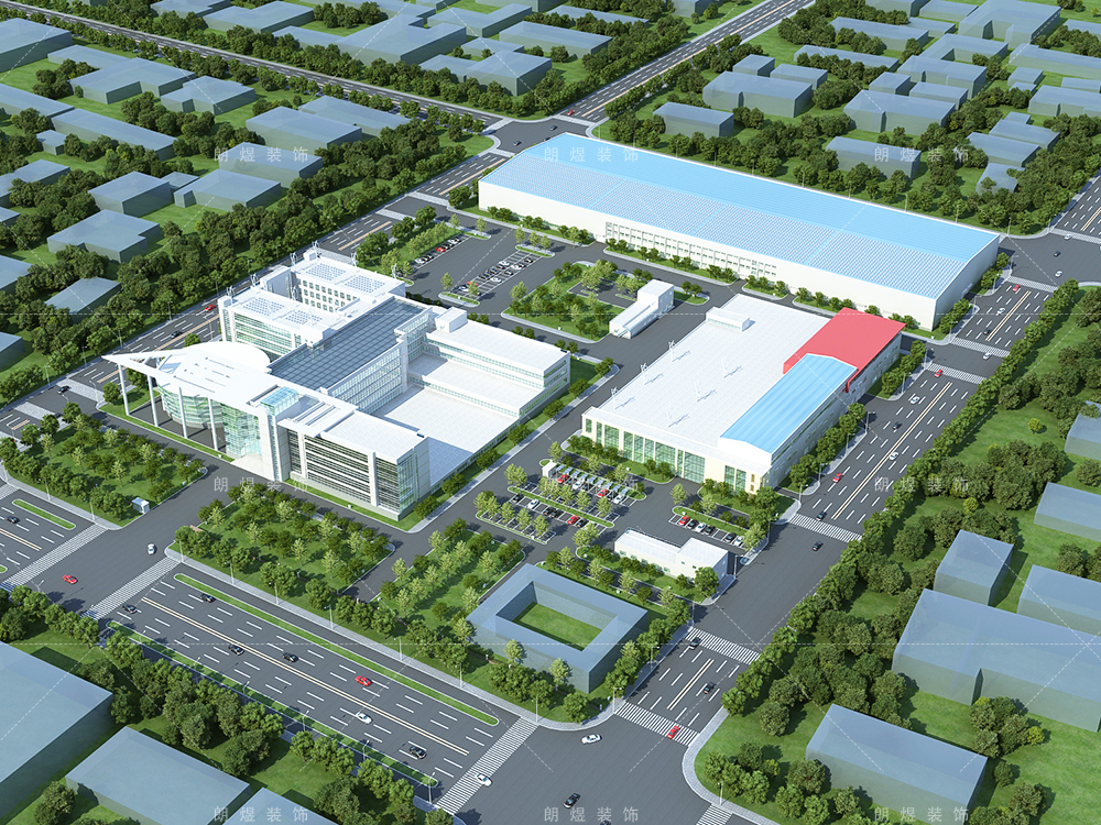 工業園區標準廠房裝修效果圖