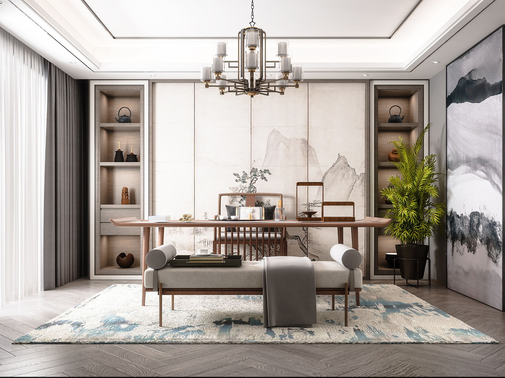 實(shí)用的辦公室裝修設(shè)計(jì)效果圖