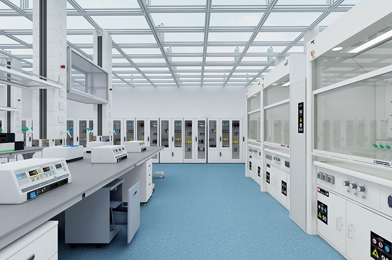 廠區(qū)實(shí)驗(yàn)室裝修效果圖