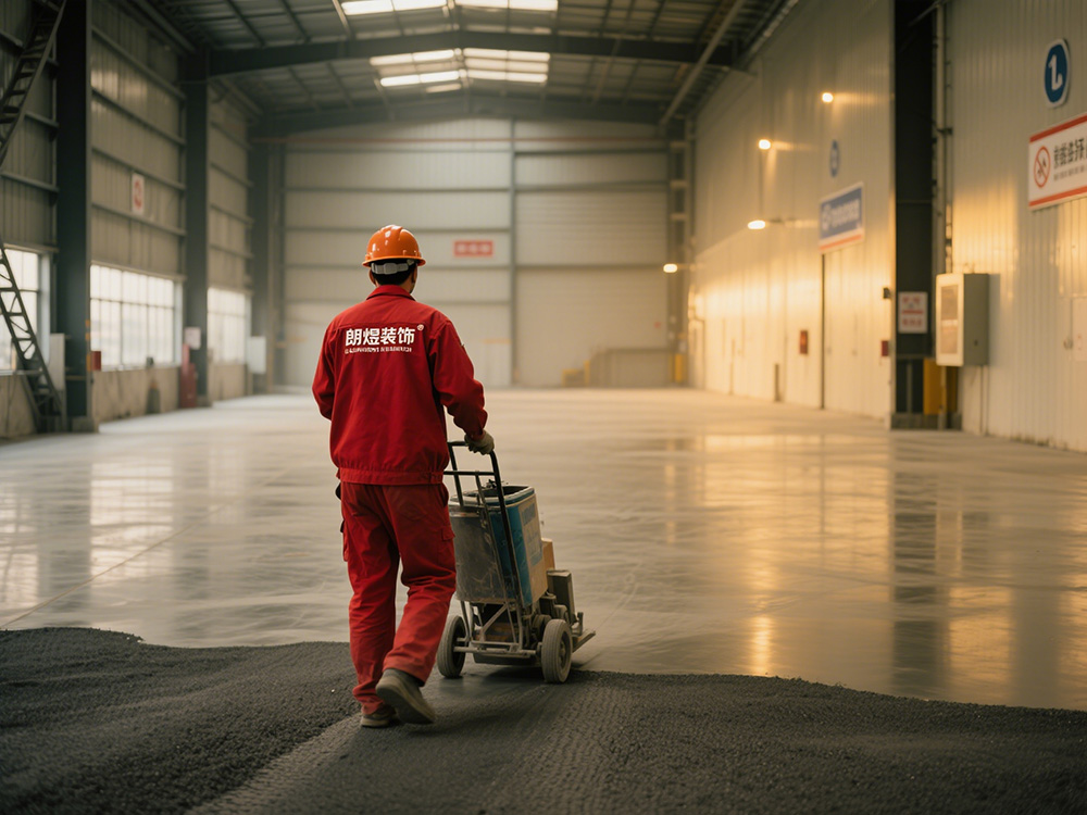 廠(chǎng)房金剛砂地坪施工