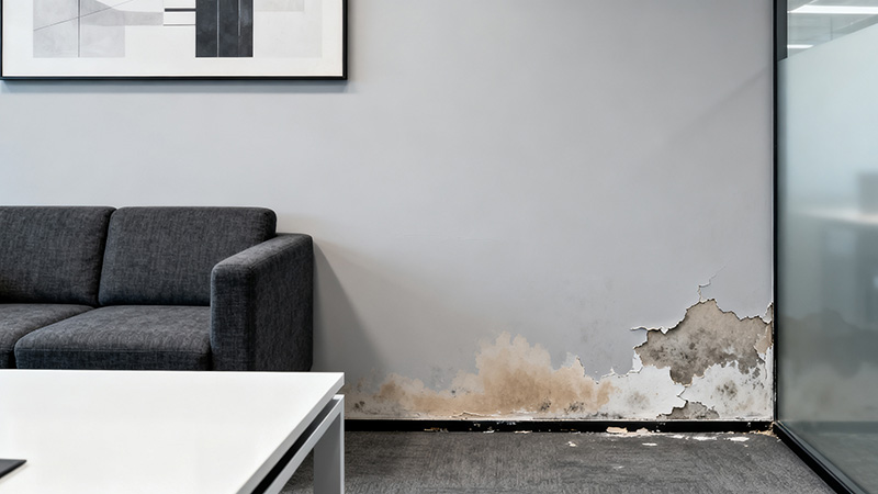 辦公室墻體發霉