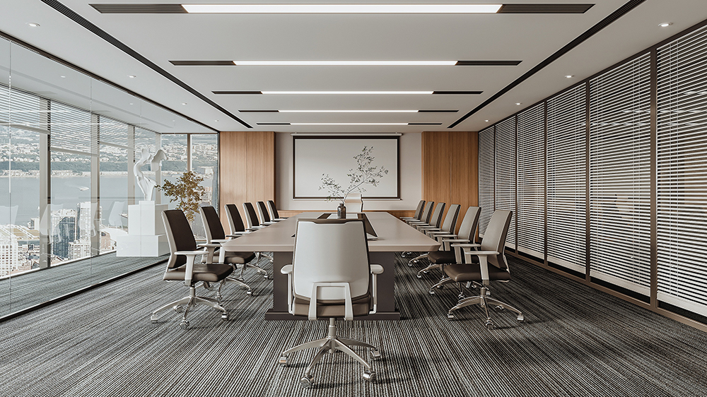 豪華辦公室裝修設計效果圖