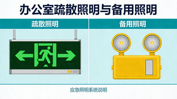 成都辦公室多少平方要裝應急照明？裝修